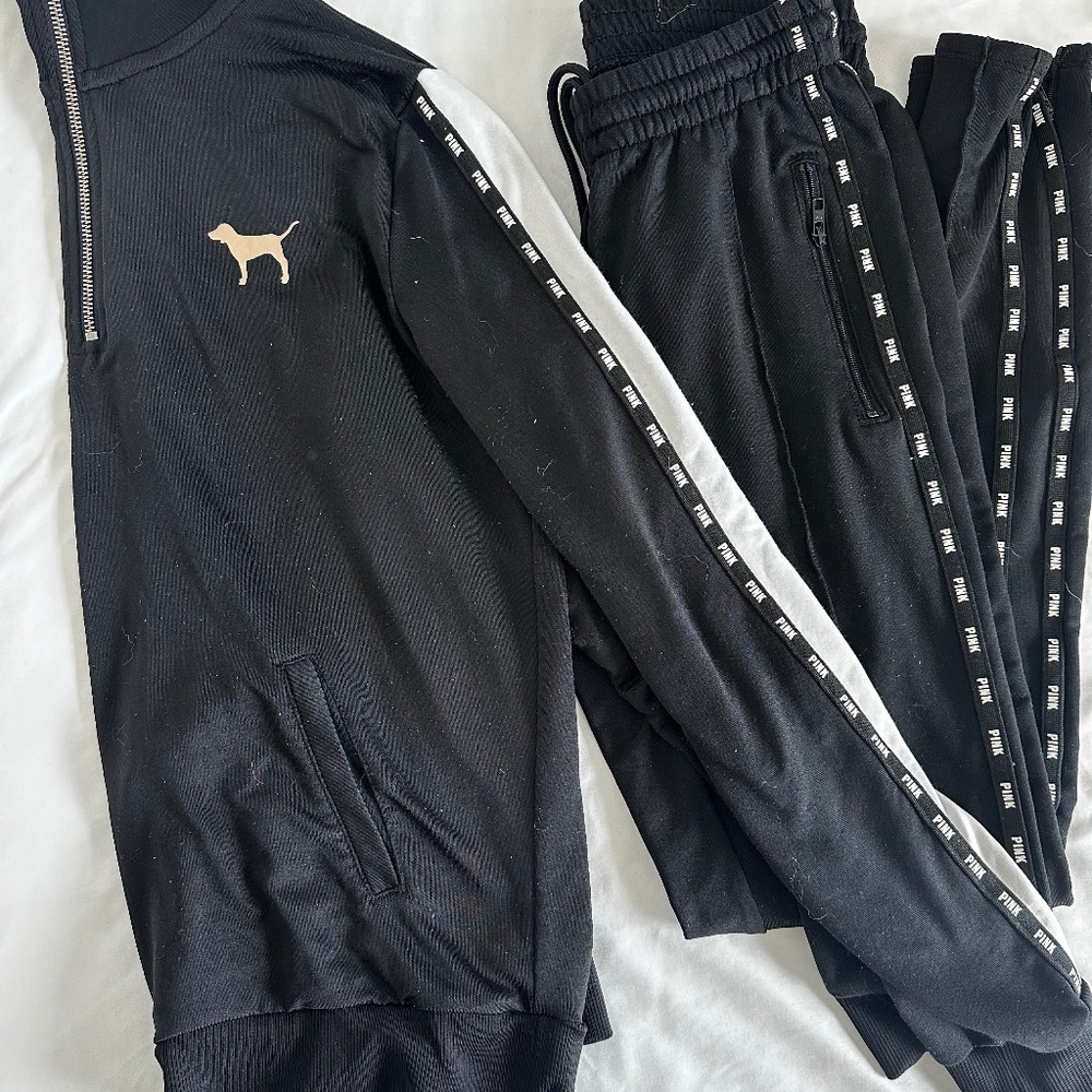 Vintage PINK track suit, pants and jacket
